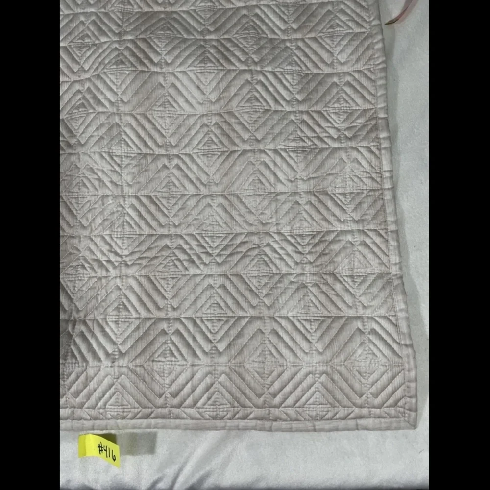 NEW Hotel Collection Woodrose Quilted 1 Euro‎ Sham